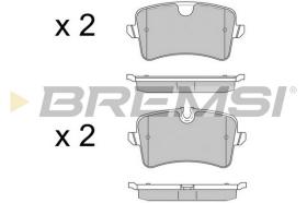 Bremsi BP3502 - PASTTILLA DE  FRENO | BRAKE PADS