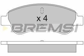 Bremsi BP3504 - BRAKE PADS