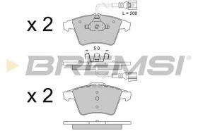 Bremsi BP3508 - PASTTILLA DE  FRENO | BRAKE PADS