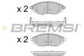 Bremsi BP3513 - PASTILLA DE FRENO | BRAKE PADS