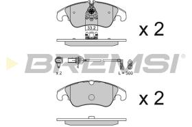Bremsi BP3515 - BRAKE PADS