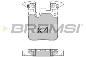 Bremsi BP3521 - PASTTILLA DE  FRENO | BRAKE PADS