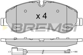 Bremsi BP3525 - PASTILLA DE FRENO | BRAKE PADS