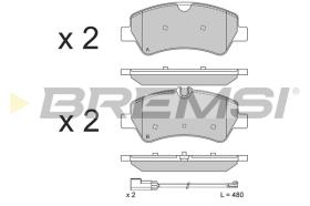 Bremsi BP3526 - PASTILLA DE FRENO | BRAKE PADS