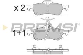 Bremsi BP3528 - PASTIGLIE FRENO | BRAKE PADS