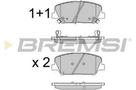 Bremsi BP3531 - PASTILLA DE FRENO | BRAKE PADS