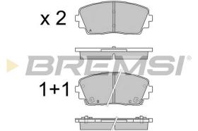 Bremsi BP3532 - PASTILLA DE FRENO | BRAKE PADS