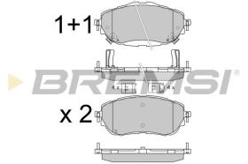 Bremsi BP3537 - PASTTILLA DE  FRENO | BRAKE PADS