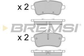 Bremsi BP3538 - PASTTILLA DE  FRENO | BRAKE PADS