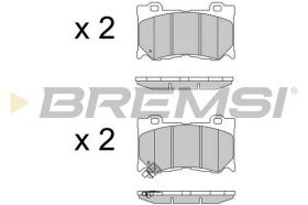 Bremsi BP3540 - PASTTILLA DE  FRENO | BRAKE PADS