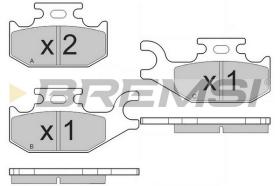 Bremsi BP3541 - PASTTILLA DE  FRENO | BRAKE PADS