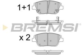 Bremsi BP3548 - PASTTILLA DE  FRENO | BRAKE PADS