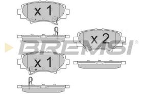 Bremsi BP3557 - PASTILLA DE FRENO | BRAKE PADS