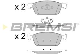 Bremsi BP3594 - BRAKE PADS