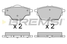 Bremsi BP3625 - PASTILLA DE FRENO | BRAKE PADS