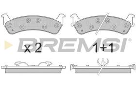 Bremsi BP2747 - PASTILLA DE FRENO | BRAKE PADS