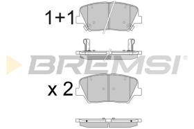 Bremsi BP3596 - PASTILLA DE FRENO | BRAKE PADS