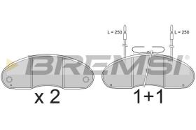 Bremsi BP7242 - PASTTILLA DE  FRENO | BRAKE PADS