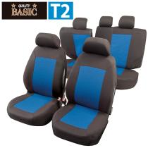 Pool Line 703212 - JGO.FUNDAS INTERIOR MILAN T2 CALIDAD BASIC COLOR NEGRO / AZU