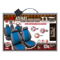 Pool Line 703312 - JGO.FUNDAS INTERIOR ATENAS T3 CALIDAD BASIC COLOR NEGRO/AZUL