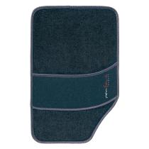Pool Line 966 - JGO. ALFOMBRAS MOQUETA "PREMIUM" NEGRA "COLORS" 4 PIEZAS - N