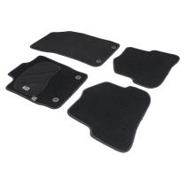 Pool Line 965N1.1218 - JGO. ALFOMBRAS PRIVILEGE NEGRA MOD. AUDI A-1 (10-) CON FIJAC