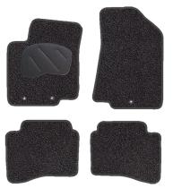 Pool Line 965N1.3017 - JGO. ALFOMBRAS PRIVILEGE NEGRA MOD.  KIA RIO ( 11- ) CON FIJ