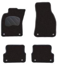 Pool Line 966N1.1217 - JGO. ALFOMBRAS DIAMOND NEGRA MOD. AUDI A-6 (06-11) CON FIJAC