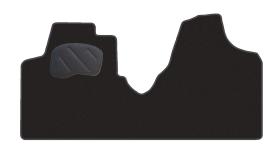 Pool Line 966N1.1627 - JGO. ALFOMBRAS DIAMOND NEGRA MOD. CITROEN JUMPY (06-) ( ZONA