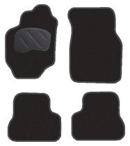 Pool Line 966N1.2607 - JGO. ALFOMBRAS DIAMOND NEGRA MOD. HONDA HRV  (00-04) 3 PUERT