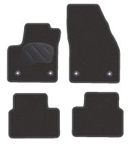 Pool Line 966N1.4226 - JGO. ALFOMBRAS DIAMOND NEGRA MOD. OPEL MERIVA (10-) CON FIJA
