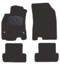 Pool Line 966N1.4632 - JGO. ALFOMBRAS DIAMOND NEGRA MOD. RENAULT FLUENCE (10-) CON