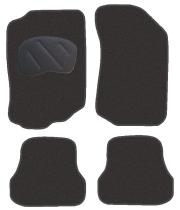 Pool Line 966N1.4904 - JGO. ALFOMBRAS DIAMOND NEGRA MOD. SAAB 9-3 (03-12) CON FIJAC