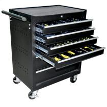 JBM 53195 - CARRO DE HERRAMIENTAS 6 CAJONES NEGRO - ARMADO