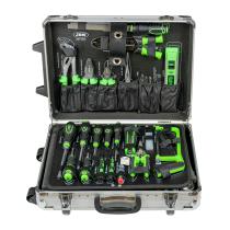 JBM 53159 - MALETA DE HERRAMIENTAS DE ALUMINIO 159 PIEZAS CINCADO