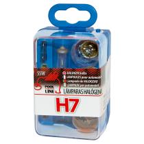 Pool Line 464004 - ESTUCHE RESPUESTOS H7 12V : H7 / STOP AMBAR / PILOTO R5W / W