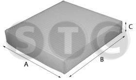 STC T420004 - FILTRO HABIT CULO PANDA 3 2012