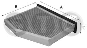 STC T420005 - FILTRO HABIT CULO CARB¢N ACTIVO GOLF V 03