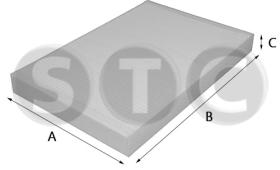 STC T420019 - FILTRO HABIT CULO AUDI A6 01