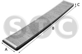 STC T420027 - FILTRO HABIT CULO CARB¢N ACTIVO BMW 3 E46