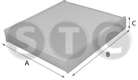 STC T420031 - FILTRO HABIT CULO RENAULT CLIO IV, DACIA LOGAN, DA