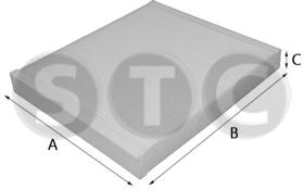 STC T420035 - FILTRO HABIT CULO OPEL ASTRA G BEHR