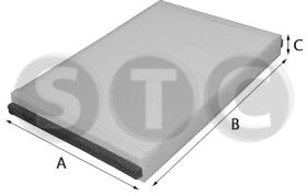 STC T420036 - FILTRO HABIT CULO OPEL ASTRA G DELPHI