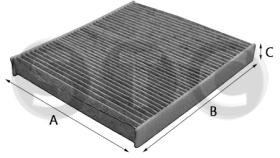 STC T420043 - FILTRO HABIT CULO CARB¢N ACTIVO GOLF VII