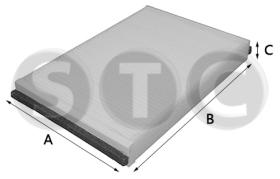 STC T420057 - FILTRO HABIT CULO VOLVO S80