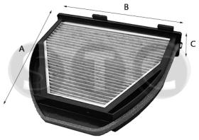 STC T420065 - FILTRO HABIT CULO CARB¢N ACTIVO MERCEDES CL