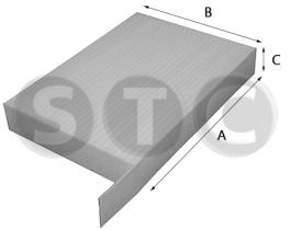 STC T420066 - FILTRO HABIT CULO SUZUKI SPLASH
