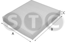 STC T420073 - FILTRO HABIT CULO PEUGEOT 4007