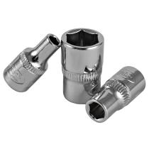 JBM 13351 - VASO HEX. 1/4' DE 4.5MM - CROMADO