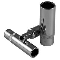 JBM 13589 - VASO DE 1/4' 12 CANTOS 9MM 50MM LARGO CROMADO